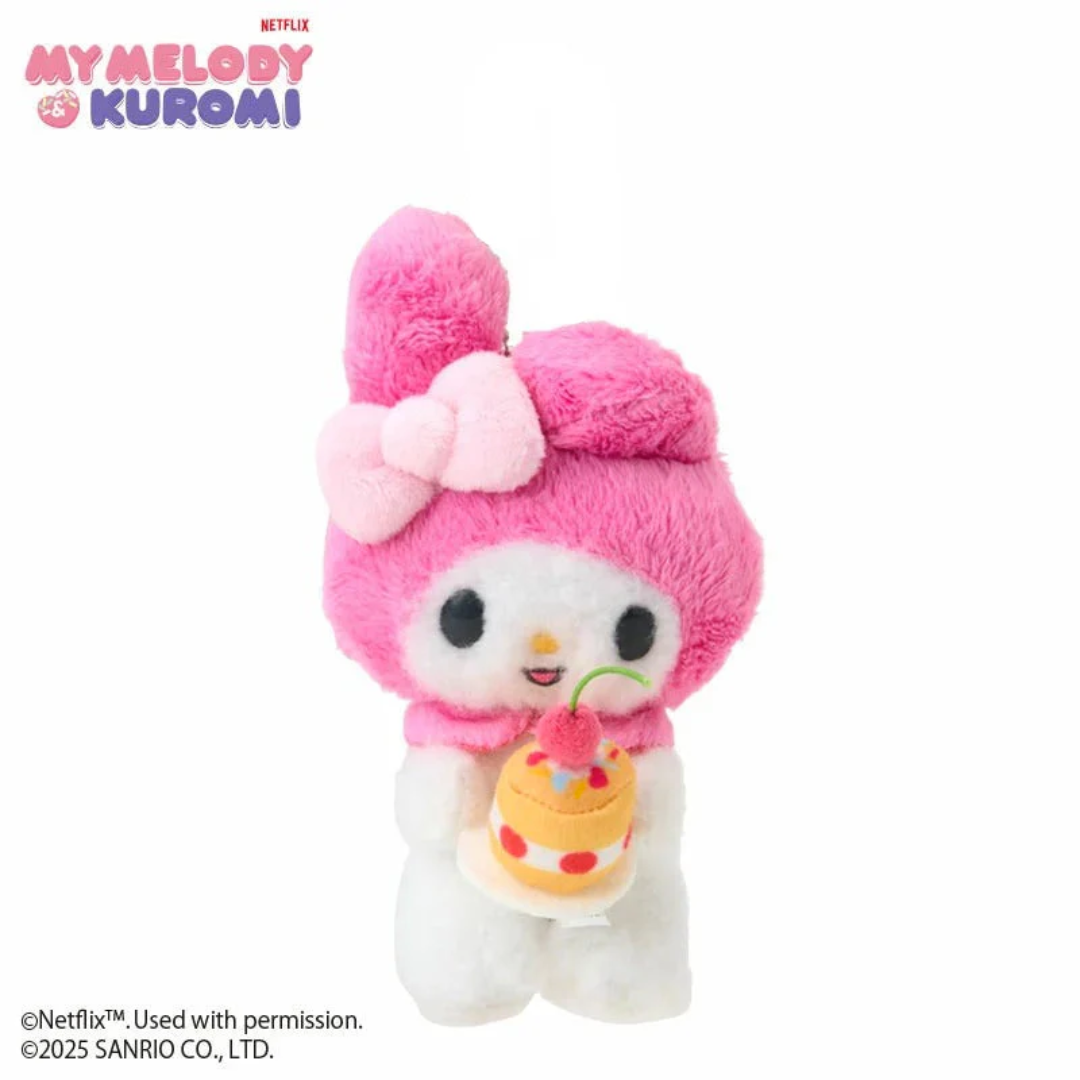 Sanrio Netflix My Melody & Kuromi Plush Keychain - My Melody – hihi