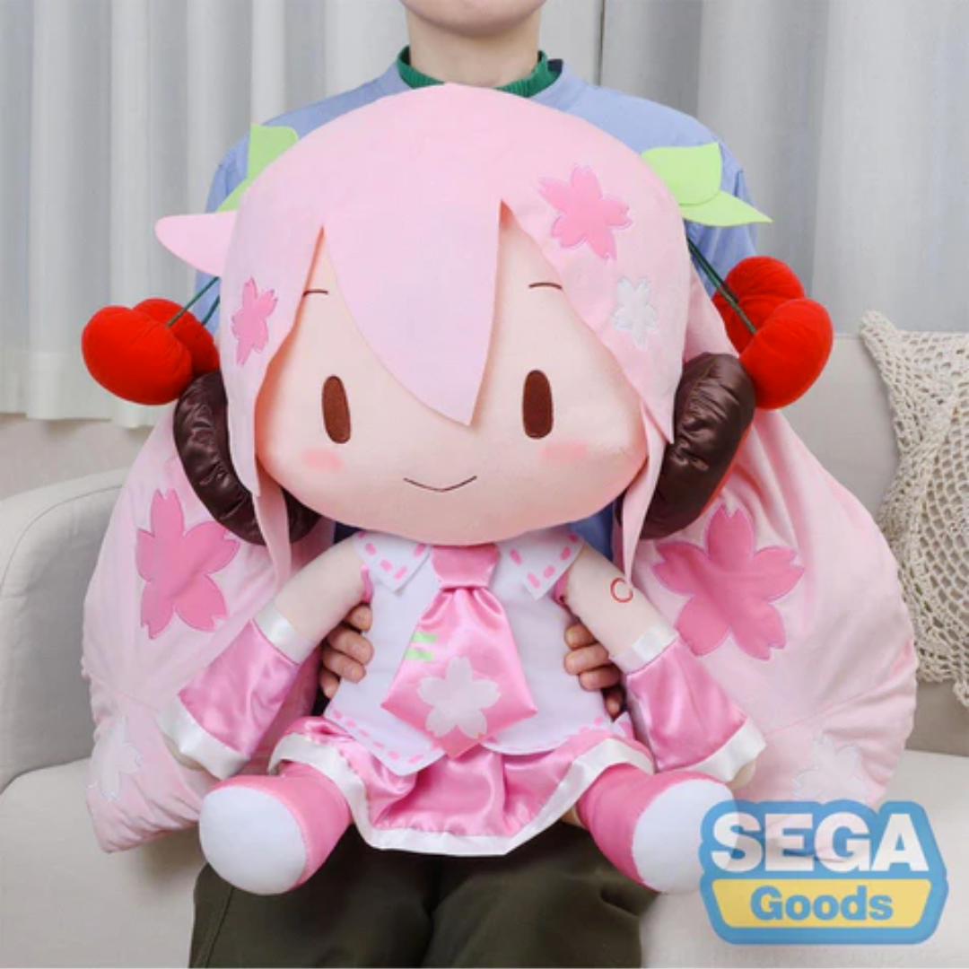 Sakura Hatsune Miku Fuwa Petit Dodeka Jumbo Plush – hihi