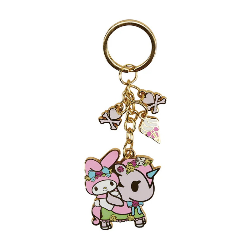 Tokidoki x Kuromi & My Melody Garden Party - Keychain – hihi
