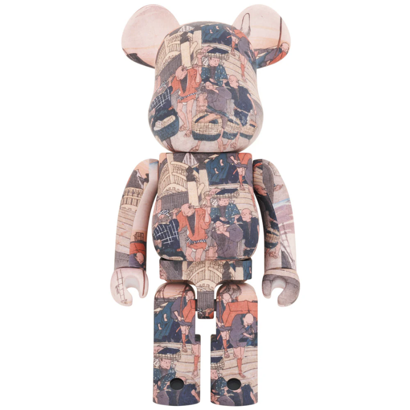53 Stations of Tokaido-Nihonbashi 1000% Bearbrick – hihi