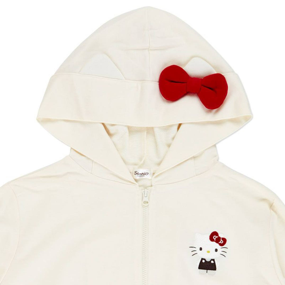 Hello kitty 2025 hoodie with ears