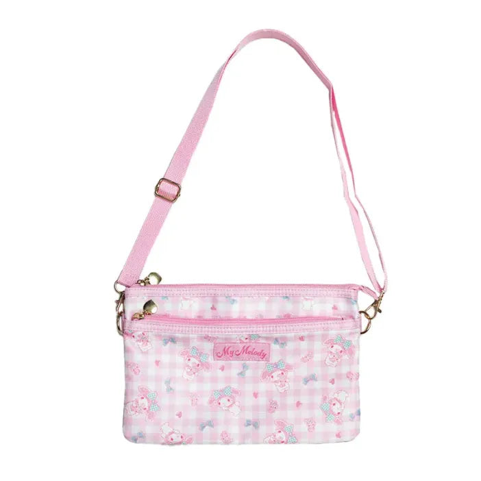 Sanrio Gingham Crossbody Bag - My Melody – hihi