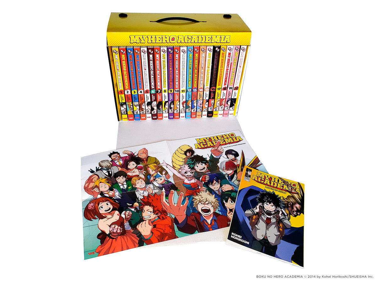 My Hero Academia - Box Set - Books: 1 - 20 - Brochado - Kohei